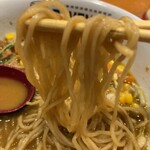 Ramen Sanpachi - 麺アップ