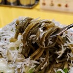 関谷スパゲティ - 海苔麺リフト