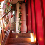 iL CHIANTI SUD - ２階につながる階段です☆