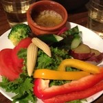 やきとんひなた - バーニャカウダ