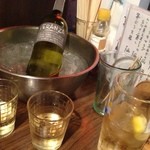 やきとんひなた - 臨時ワインクーラー(笑)