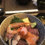 Yokohama Ichiba Shokudou Kanesei - 市場の海鮮丼