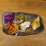 欲張りバル CANTINA - お野菜前菜５種盛り合わせ