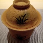 すし みむろ - とうもろこしの茶碗蒸し