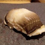 すし みむろ - 煮穴子（塩）