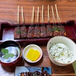 松野屋 - でんがく定食（菜飯小）1050円