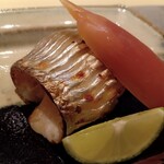 すし みむろ - 田浦産太刀魚の焼きもの