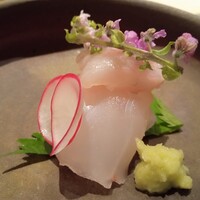すし みむろ - ３日寝かせた天草産ヒラメの刺身