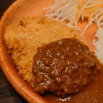 びっくりドンキー - ハンバーグパティを揚げちゃいました