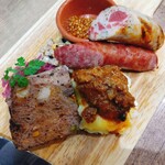 利久のイタリアン CUCINA  - 牛タン前菜盛合せ