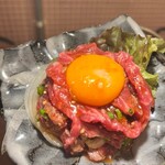 Yakiniku Orion - 石垣牛炙りユッケ