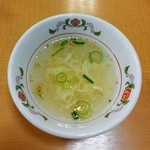 餃子の王将 - スープ