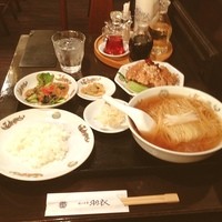 味の中華 羽衣 銀座本店 - 定番のCランチ。かなり久々です。相変わらずのボリューム。