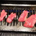 肉匠こば - 最初にタンなかを頂きました(o^^o)