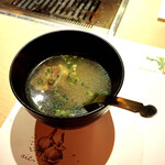 肉匠こば - テールスープです(o^^o)