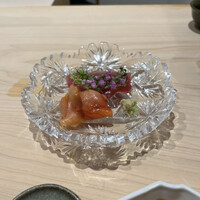 鮨こゝろ - カツオ、赤貝