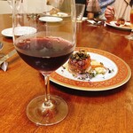 レストラン レヴェリエ - 赤ワイングラス