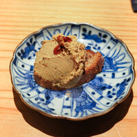 とり茶太郎 - パンにほろほろ鳥白レバーペースト