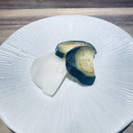 焼鳥エナミ - 水茄子とべったら漬け