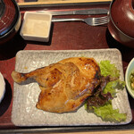 Washoku Resutoran Tonden - 北海道名物「新子焼き和膳」お味噌汁、茶碗蒸し、小鉢、漬け物、ご飯も付きます。