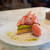 平五郎 - 料理写真:イチゴとピスタチオのタルト（800円）