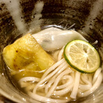 炎水 - 爽やか　出汁の効いた麺　茄子とあとなんだっけかなぁ(≧∀≦)