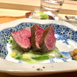 炎水 - 和牛ヒレ肉の炭火焼き　見た目そのまま旨いでしょ