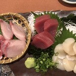 上野 寄せ家 - 三種盛(980円）