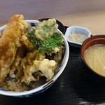 新日本料理 越後家 - 天丼一式\990