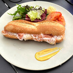 Cafe Prego - 生ハムたっぷりのパニーニ