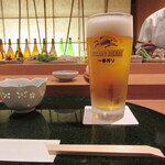 天や - 生ビール