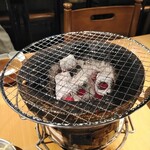 Mon shiri - 焼き台