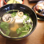 うなぎ お㚙川 - 肝吸い