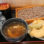 そば処 一庵 - 一庵そばとミニカツ丼