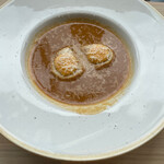Rubabu - 相方前菜　渡り蟹とお魚のスープ