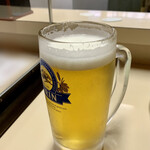 とり新 - 生ビール(中) 430円(税別)