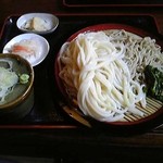 とくや - 合い盛りそば・うどん（2009/4）