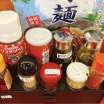 ラーメン魁力屋 - 卓上アイテム