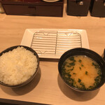 Tempurasakuna - ご飯と味噌汁