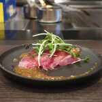 Teppanyaki Inagaki Tei - 鮪のカルパッチョ 山葵ソース