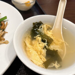 栄慶 - おかわりを勧められたスープ