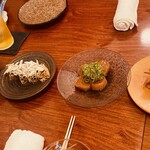 月泉 - タコ・ホタテ・鳥皮