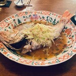 月泉 - 鯛唐揚げ