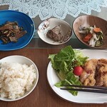 珈琲と味の店 ポピー - トンカツ定食