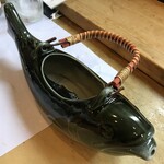 楽座 - いつの間にか専用の器を用意しました。