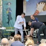 GROM - Il Gelato come una volta - これは 2017 Genova で開催された SlowFish 会場で実演していた "昔ながらの" ジェラート製造の再現。フランス国王アンリ四世に嫁いだマリー・ド・メディシス(Marie de Médicis) がフランスに製法を持ち込んだ頃の作り方