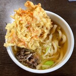 つるや食堂 - 肉天うどん（500円）