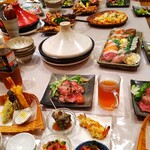 やきとり鳥八 - 飲み会の料理