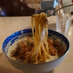 カザミドリ - パスタリフト　麺はアルデンテ