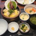 藍屋 - 料理写真:越中富山の海鮮二味丼膳